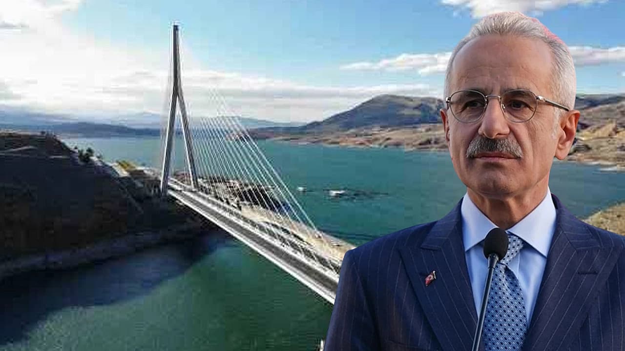 Bakan Uraloğlun’ndan Kömürhan Köprüsü üzerinden çarpıcı hesap
