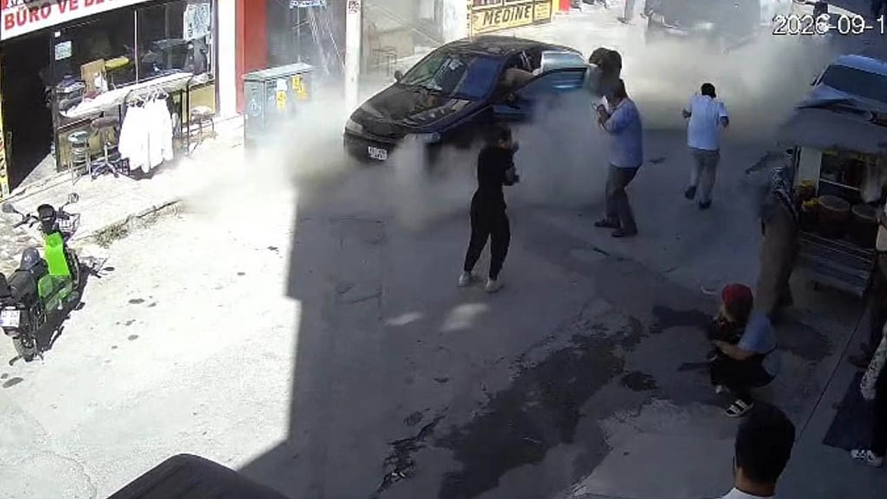 Konya’da iş yerinde tüp patladı: Ortalık savaş alanına döndü