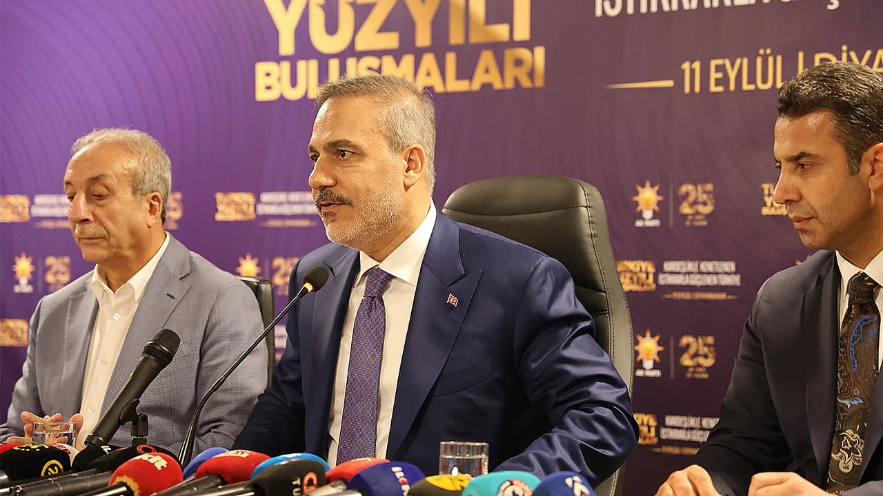 Fidan: 'inşallah terör meselesi ortadan kalkar'