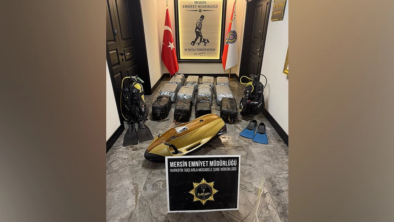 Limanda 350 kiloluk kokain operasyonu