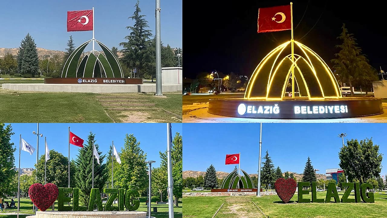 Elazığ’da şehrin görünümüne yeni dokunuşlar