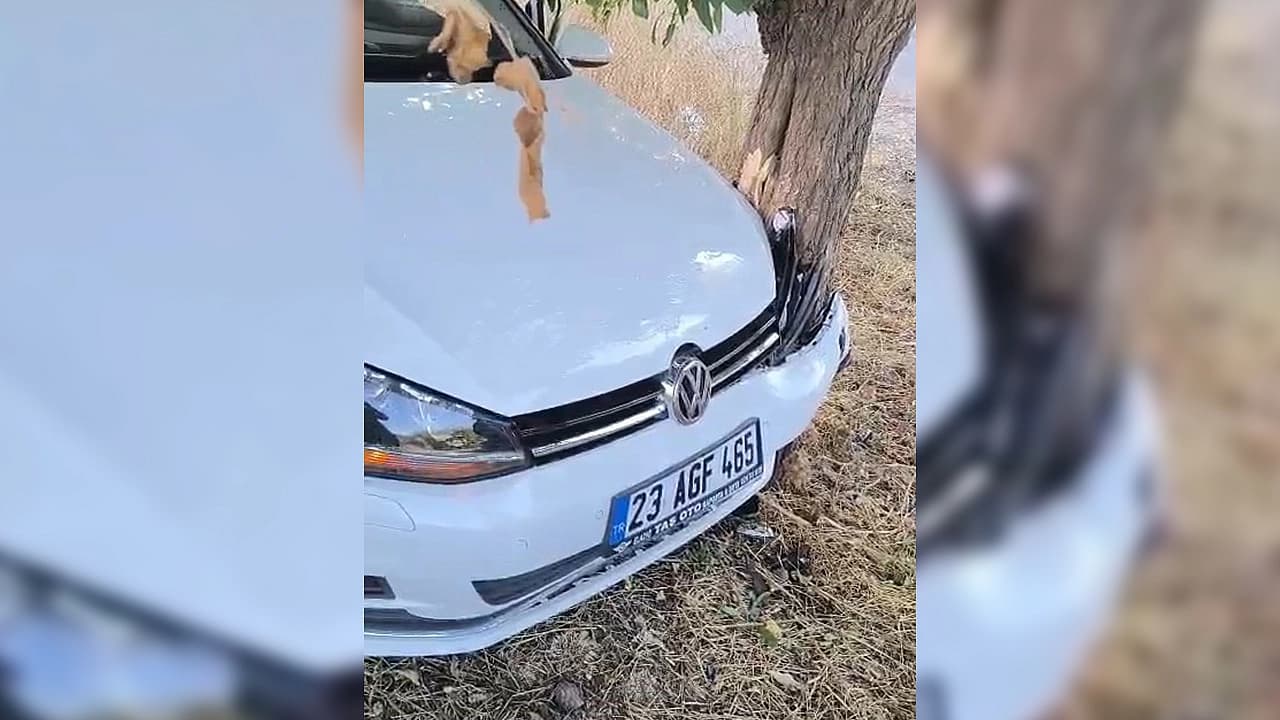 Elazığ’da kaza: 2 Yaralı