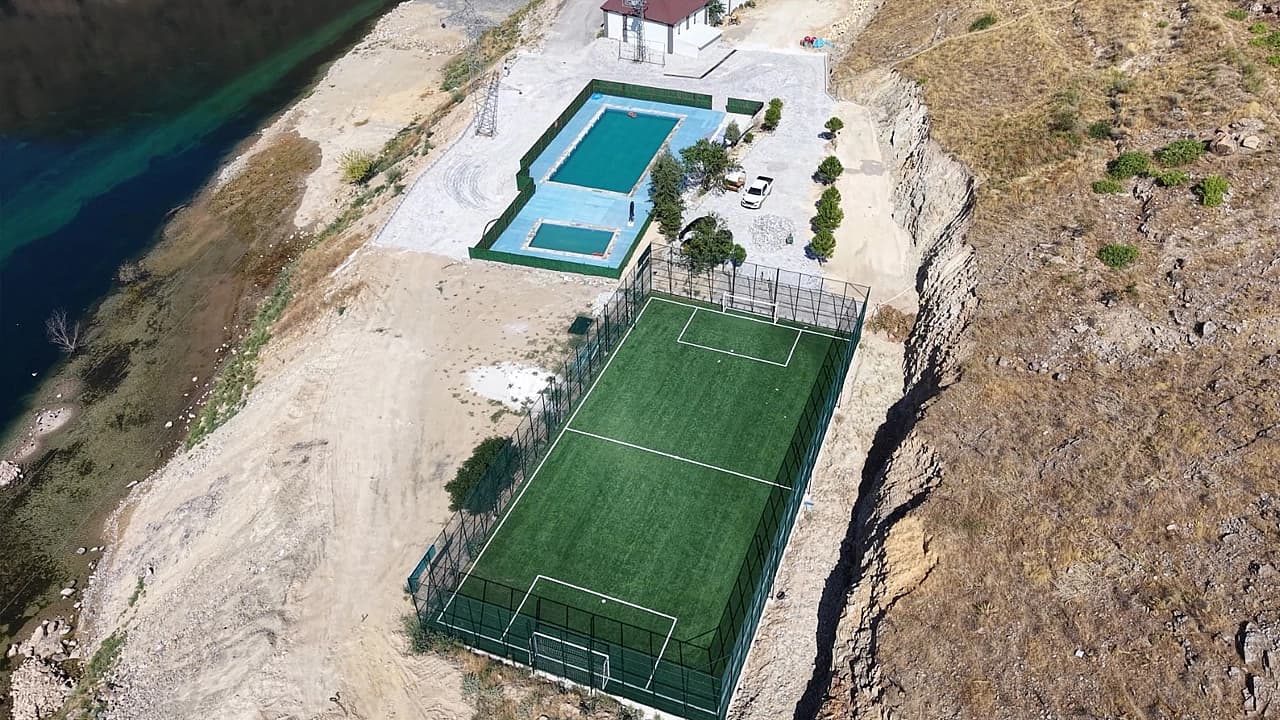 Keban’a yeni spor ve sosyal yaşam alanı kazandırıldı