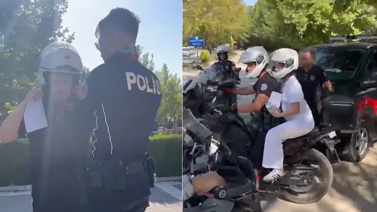 Elazığ’da KPSS telaşı: Sınava geç kaldılar, polis yetiştirdi